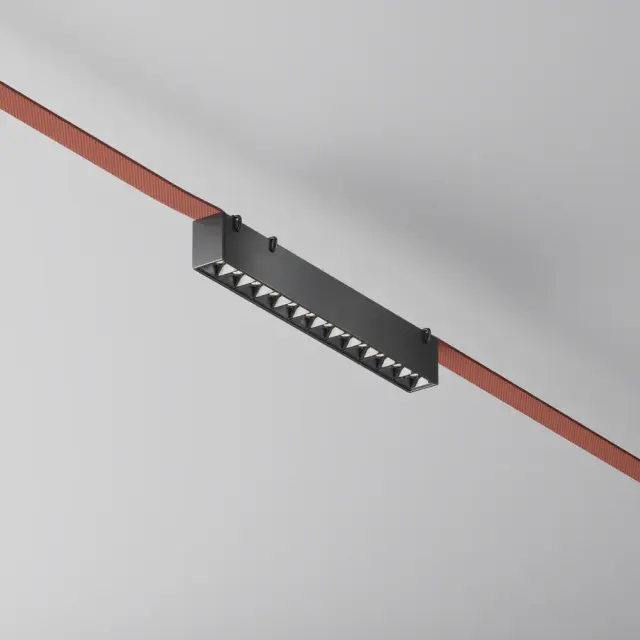 Шинопровод Maytoni POINTS — тканевые, черный
