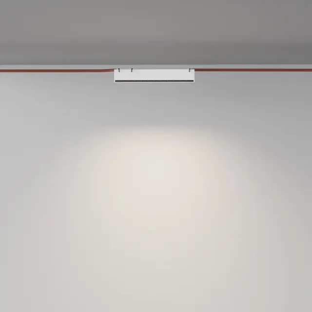 Шинопровод Maytoni POINTS — тканевые, белый, ракурс 5