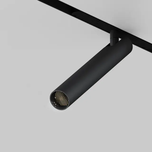 Трековый светильник Maytoni FOCUS T — магнитные, черный, ракурс 6