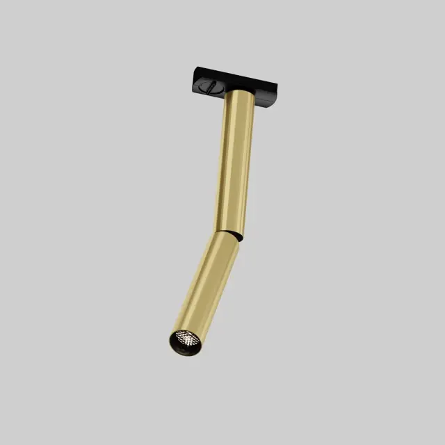 Трековый светильник Maytoni FOCUS DUAL — однофазные, латунь, ракурс 6