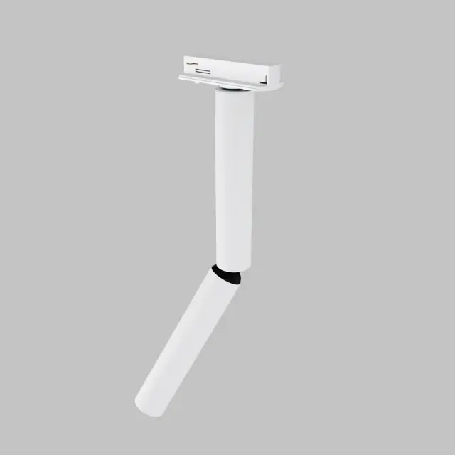 Трековый светильник Maytoni FOCUS DUAL — однофазные, белый, ракурс 4