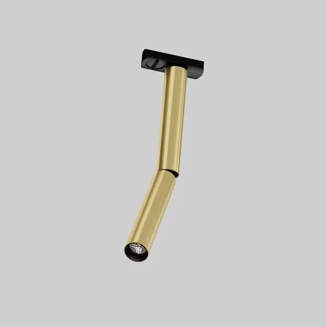 Трековый светильник Maytoni FOCUS DUAL — однофазные, латунь, ракурс 6