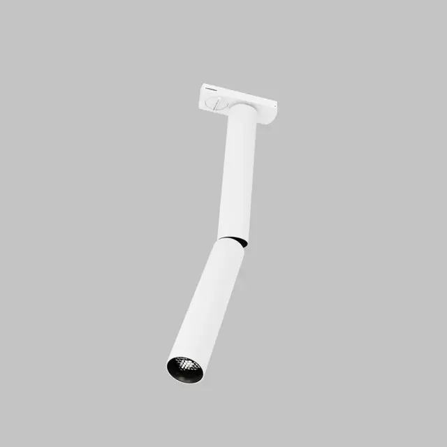 Трековый светильник Maytoni FOCUS DUAL — однофазные, белый, ракурс 6