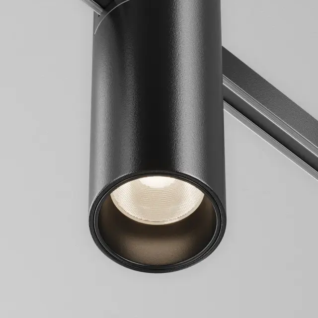 Трековый светильник Maytoni FOCUS LED — магнитные, черный, ракурс 2