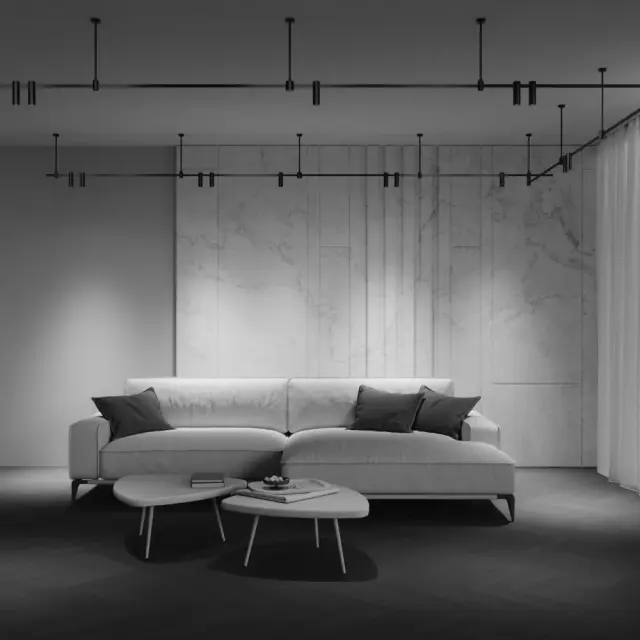 Трековый светильник Maytoni FOCUS LED — магнитные, черный, ракурс 5