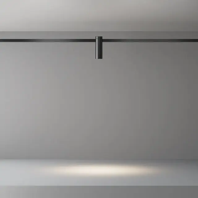 Трековый светильник Maytoni FOCUS LED — магнитные, черный, ракурс 4
