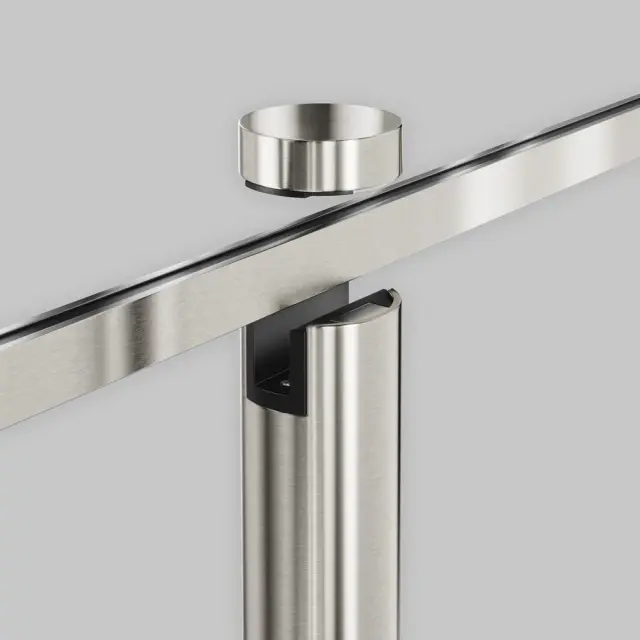 Трековый светильник Maytoni FOCUS LED — магнитные, никель, ракурс 3