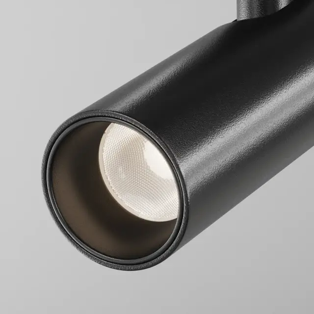 Трековый светильник Maytoni FOCUS LED — магнитные, черный, ракурс 3
