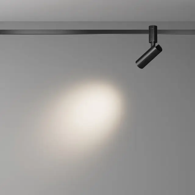 Трековый светильник Maytoni FOCUS LED — магнитные, черный, ракурс 5