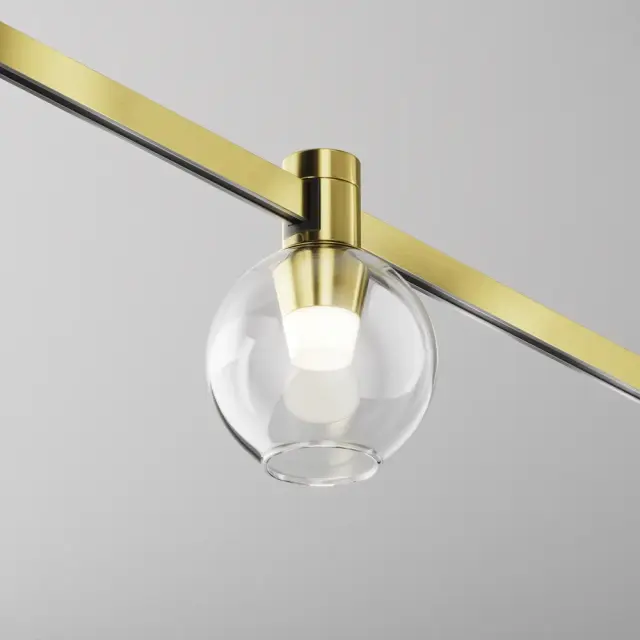 Трековый светильник Maytoni BUBBLE — магнитные, прозрачный