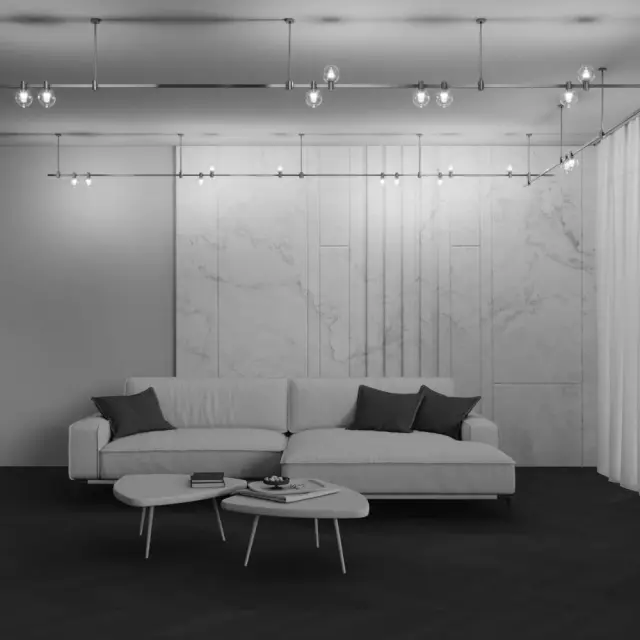 Трековый светильник Maytoni BUBBLE — магнитные, прозрачный, ракурс 5
