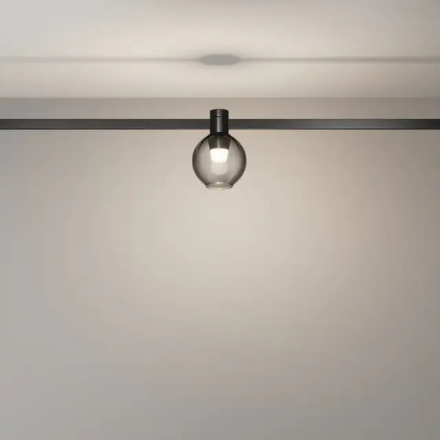 Трековый светильник Maytoni BUBBLE — магнитные, тонированный, ракурс 4