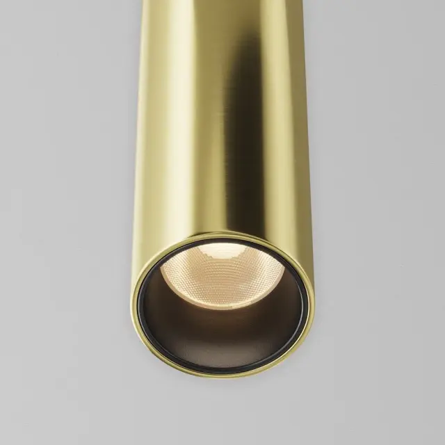 Трековый светильник Maytoni FOCUS LED — магнитные, латунь, ракурс 2
