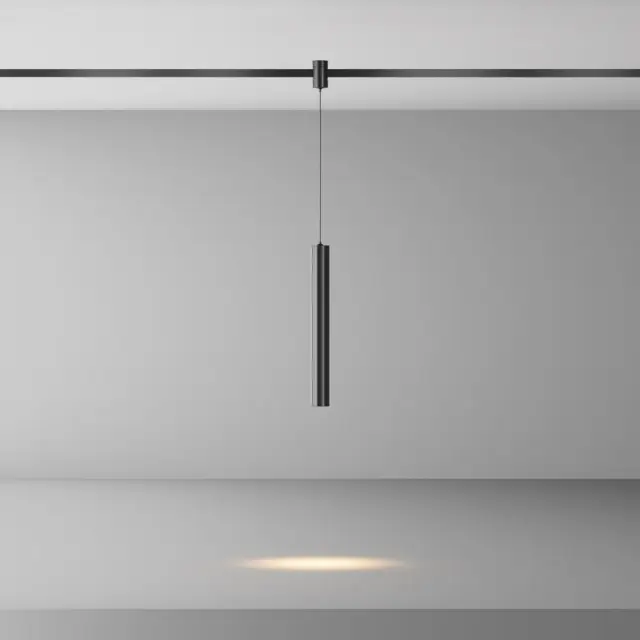 Трековый светильник Maytoni FOCUS LED — магнитные, черный, ракурс 4