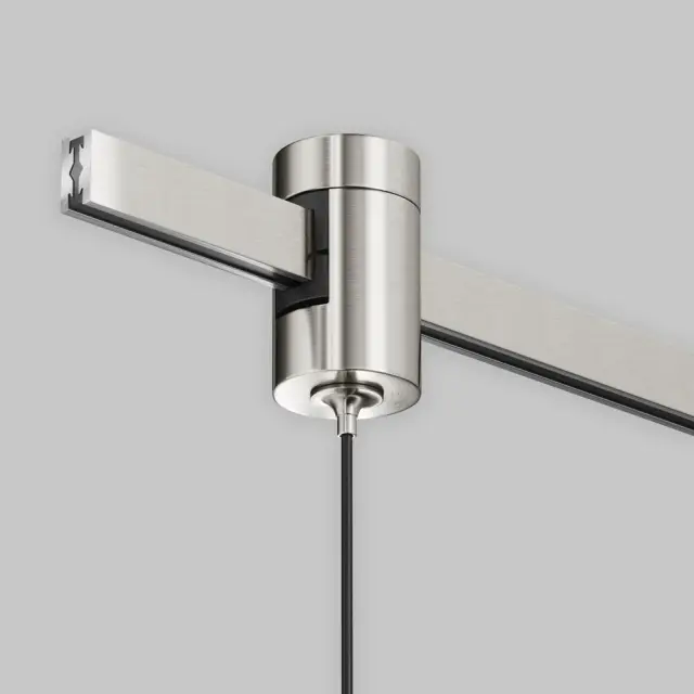 Трековый светильник Maytoni FOCUS LED — магнитные, никель, ракурс 7