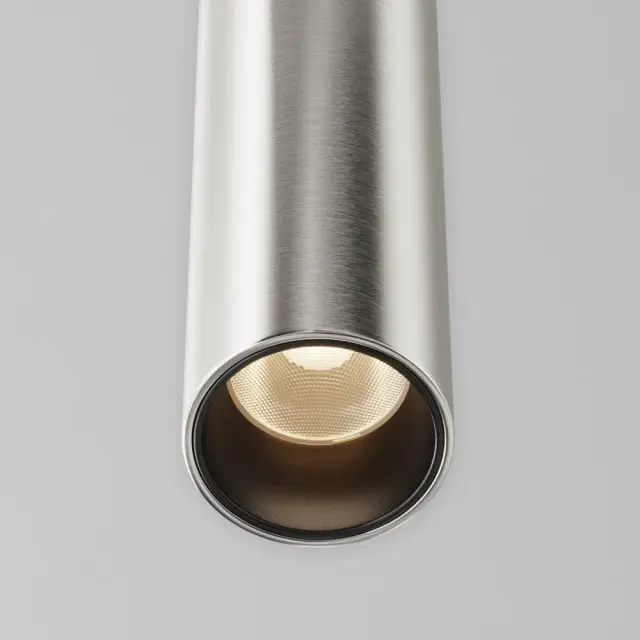 Трековый светильник Maytoni FOCUS LED — магнитные, никель, ракурс 2