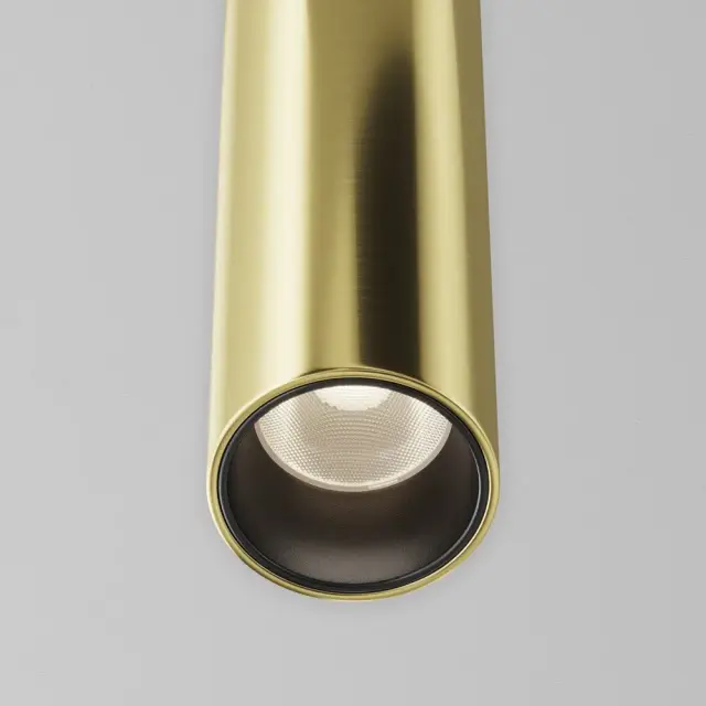 Трековый светильник Maytoni FOCUS LED — магнитные, латунь, ракурс 2