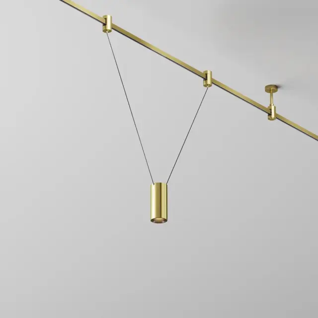 Трековый светильник Maytoni FOCUS LED — магнитные, латунь