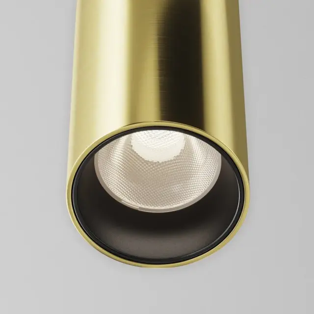 Трековый светильник Maytoni FOCUS LED — магнитные, латунь, ракурс 2