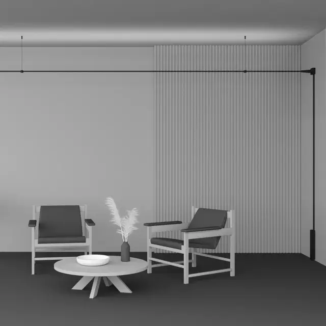 Трековый светильник Maytoni FLEX — магнитные, черный, ракурс 5