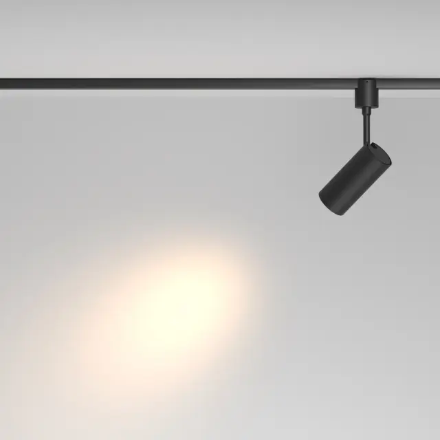 Трековый светильник Maytoni FOCUS LED — магнитные, черный, ракурс 6