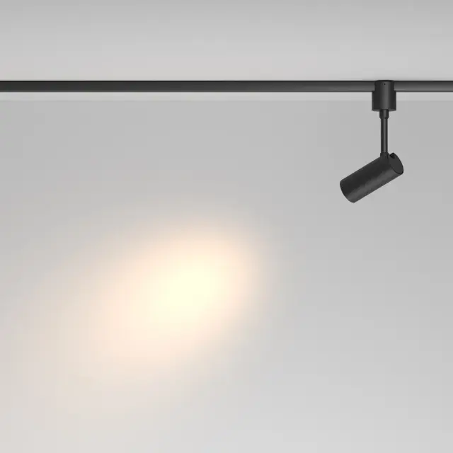 Трековый светильник Maytoni FOCUS LED — магнитные, черный, ракурс 6