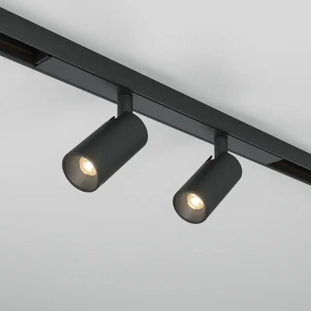 Трековый светильник Maytoni FOCUS DUO — магнитные, черный