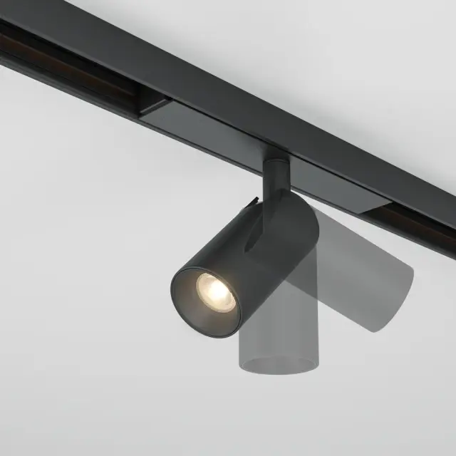 Трековый светильник Maytoni FOCUS LED — магнитные, черный, ракурс 2