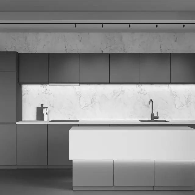 Трековый светильник Maytoni FOCUS LED — магнитные, черный, ракурс 6