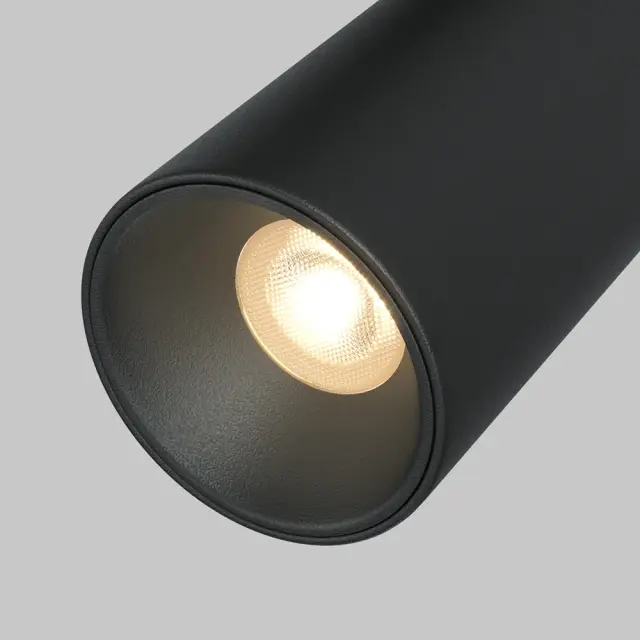 Трековый светильник Maytoni FOCUS LED — магнитные, черный, ракурс 3