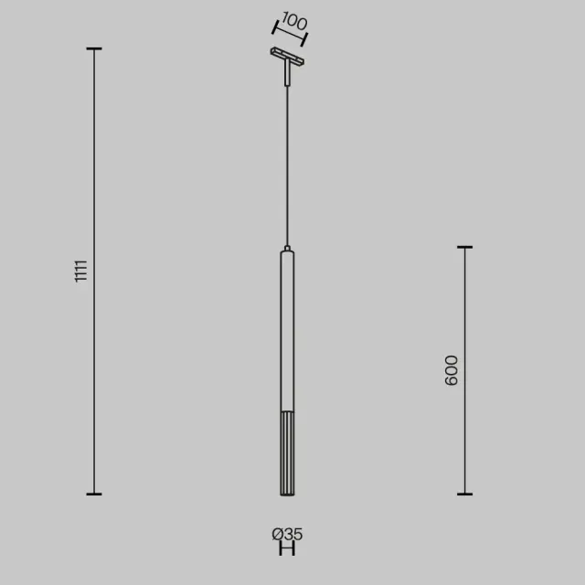 Трековый светильник Maytoni FOCUS LED — магнитные, черный, ракурс 8