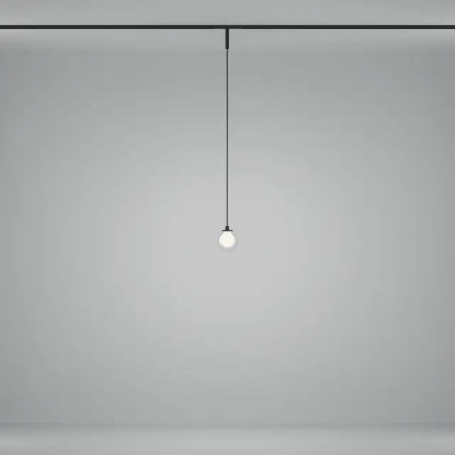 Трековый светильник Maytoni BUBBLE — магнитные, прозрачный, ракурс 3