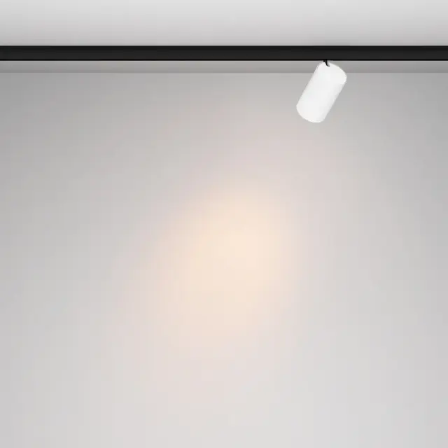 Трековый светильник Maytoni FOCUS LED — магнитные, белый, ракурс 4