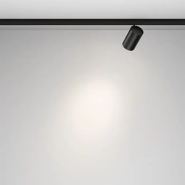 Трековый светильник Maytoni FOCUS LED — магнитные, черный, ракурс 4