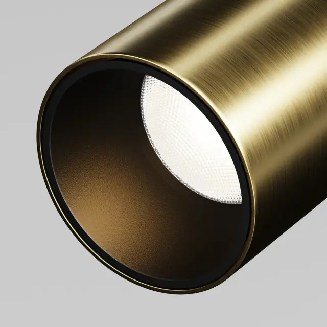 Трековый светильник Maytoni FOCUS LED — магнитные, бронза, ракурс 2