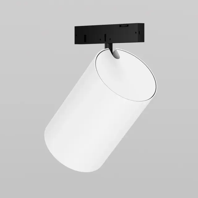 Трековый светильник Maytoni FOCUS LED — магнитные, белый, ракурс 3