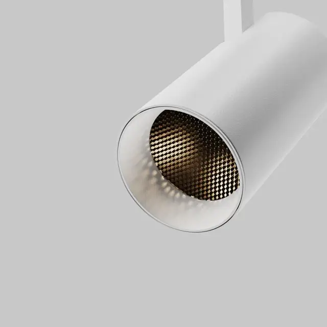Трековый светильник Maytoni FOCUS LED — трехфазные, белый, ракурс 3