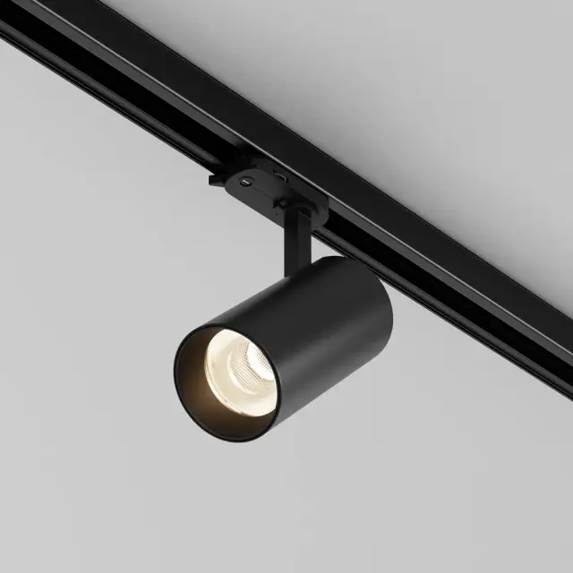 Трековый светильник Maytoni FOCUS LED — трехфазные, черный
