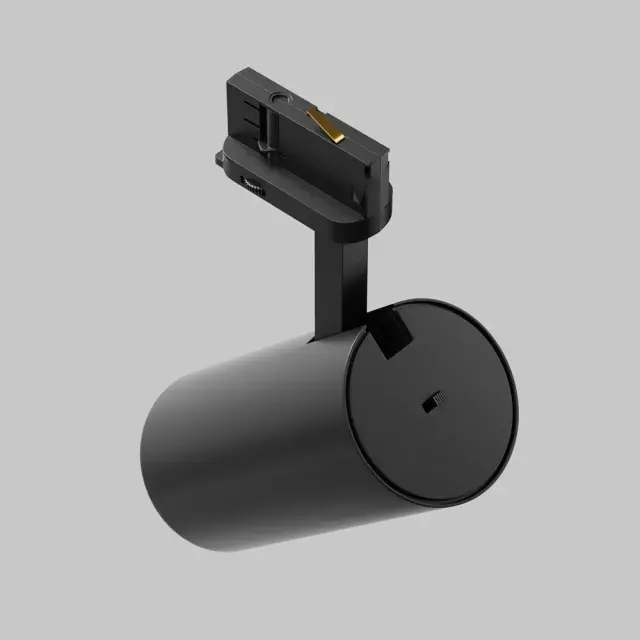 Трековый светильник Maytoni FOCUS LED — трехфазные, черный, ракурс 4