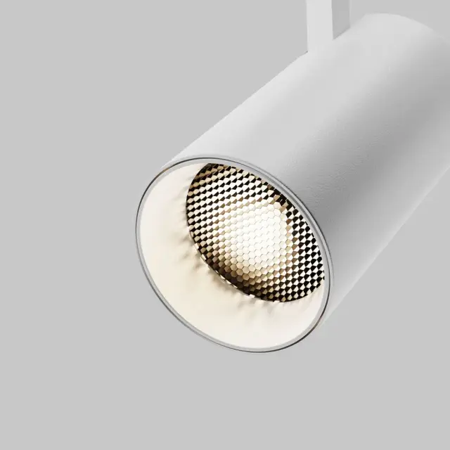 Трековый светильник Maytoni FOCUS LED — трехфазные, белый, ракурс 3