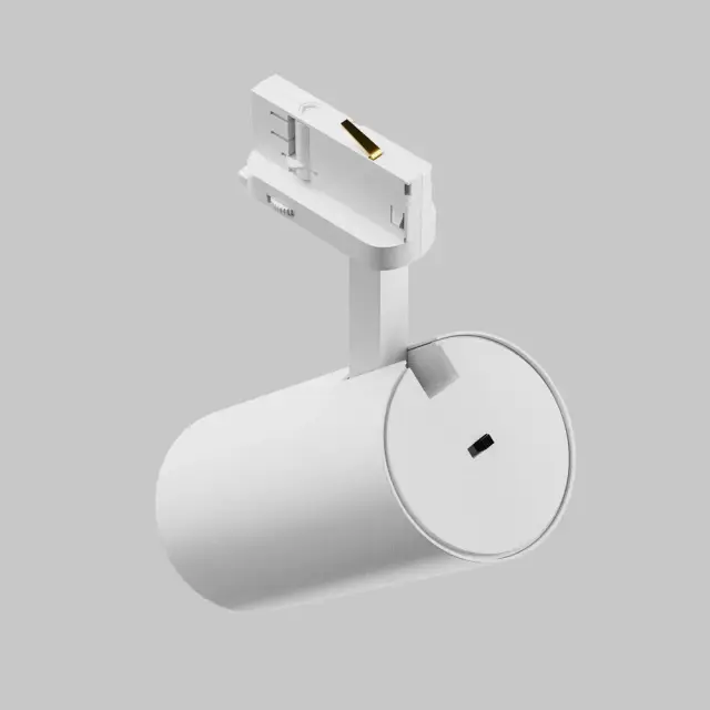 Трековый светильник Maytoni FOCUS LED — трехфазные, белый, ракурс 4
