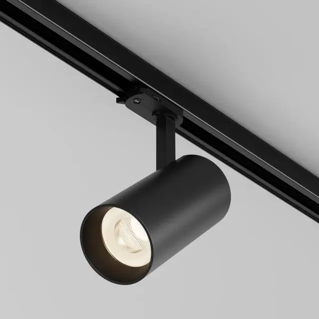 Трековый светильник Maytoni FOCUS LED — трехфазные, черный