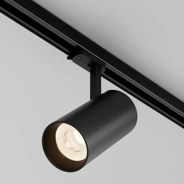 Трековый светильник Maytoni FOCUS LED — трехфазные, черный