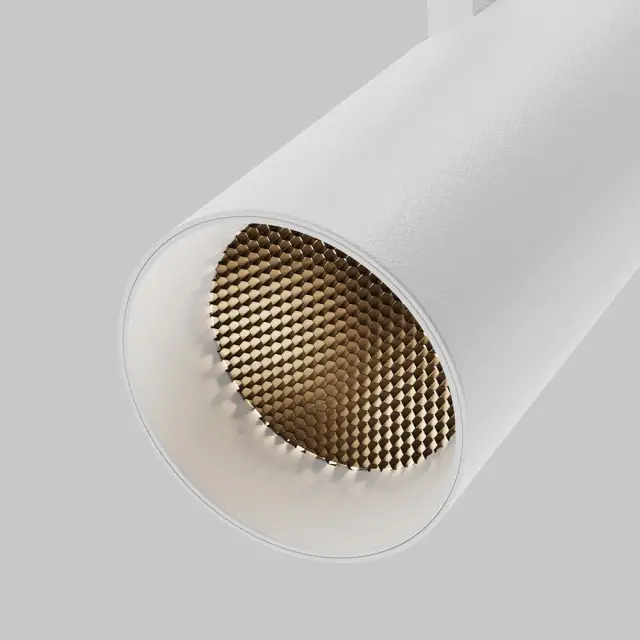 Трековый светильник Maytoni FOCUS LED — трехфазные, белый, ракурс 3
