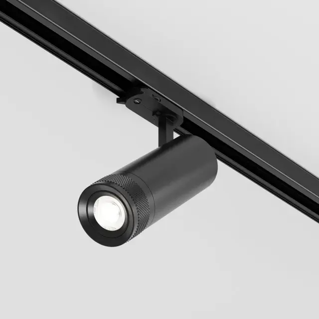 Трековый светильник Maytoni FOCUS ZOOM — трехфазные, черный