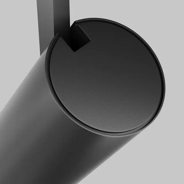 Трековый светильник Maytoni FOCUS ZOOM — трехфазные, черный, ракурс 7
