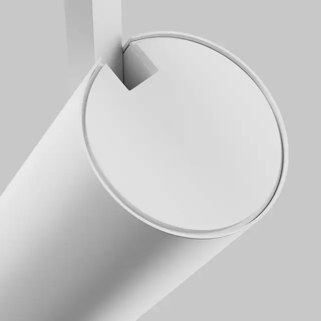 Трековый светильник Maytoni FOCUS ZOOM — трехфазные, белый, ракурс 7