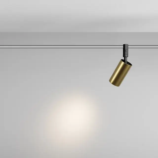 Трековый светильник Maytoni FOCUS LED — магнитные, бронза, ракурс 5