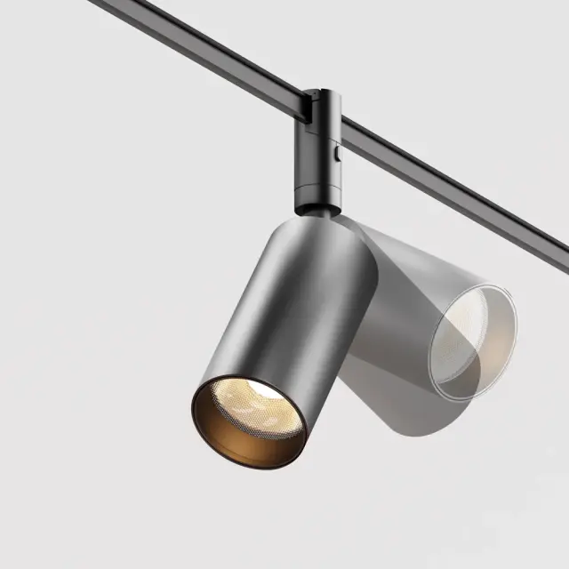 Трековый светильник Maytoni FOCUS LED — магнитные, черный, ракурс 2