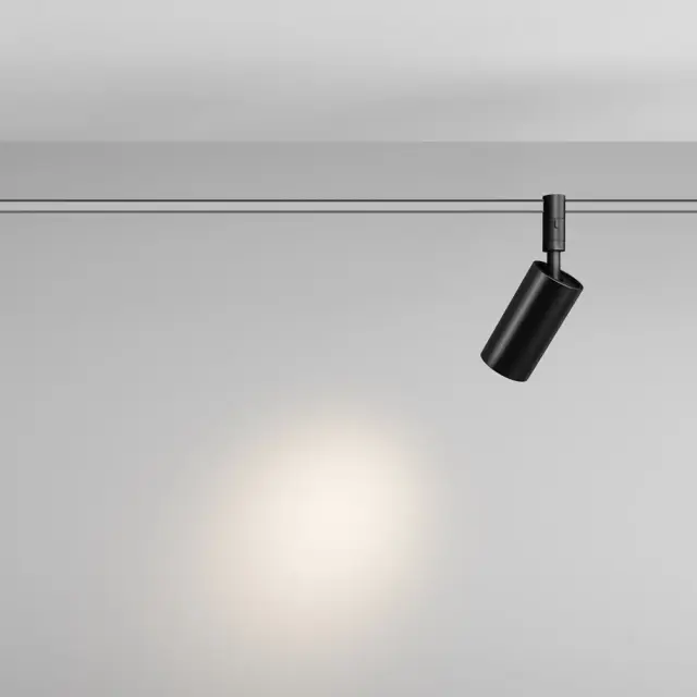 Трековый светильник Maytoni FOCUS LED — магнитные, черный, ракурс 5